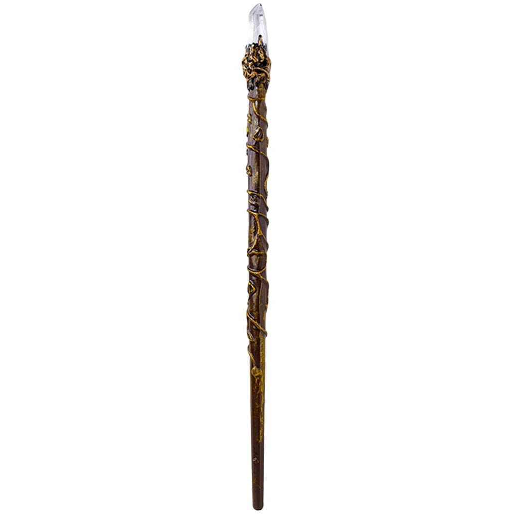Witch Magic Stick Quartz Natural Crystal Scepter Fairy Wand Ritual Tool Altar Adornment 1pc Halloween Prop Handmade Jewelry Gift