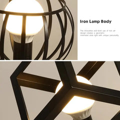 Vintage E27 Black Metal Ceiling Light Fixture Home Decor