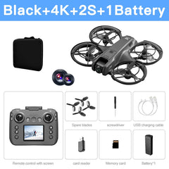New V666  Camara Drone 8K Professional WIFI 5G Dron Obstacle Avoidance Brushless Altitude Headless Mode RC Quadcopter Kids Toys