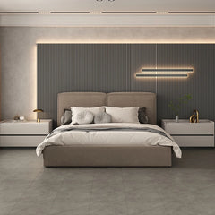 Italian Minimalist Bedside Table with Drawers Bedroom Furniture