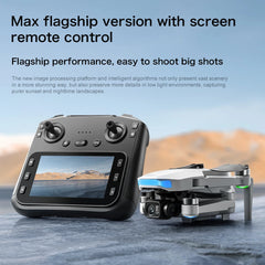 S-X1 MAX GPS Drone with 3-Axis Gimbal 5000m FPV 8K/4K HD Camera with LCD RC Screen 3 Batteries Professional RC Quadcopter Gifts