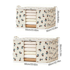 Large Capacity Multi-Purpose Storage Bag with Handles, Dustproof Moisture-Resistant Odorless Non-Woven Fabric