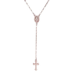 2026 New Fashion Vintage Christian Cross Bohemia Religious Rosary Pendant Necklace for Women Charm Fashion Jewelry Gifts