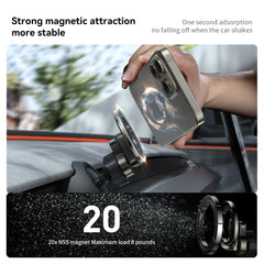 YZ For Tesla Model 3 Y/YL Highland Juniper Magnetic Car Phone Holder 360 Degree Rotation Metal Car Mount for All  Phones