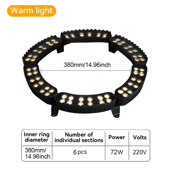 5Pcs LED Tree Hugging Lamp 85-265V Outdoor Christmas Tree Holding Lighting Lamp Waterproof IP65 Garden Park Courtyard Decor Lamp