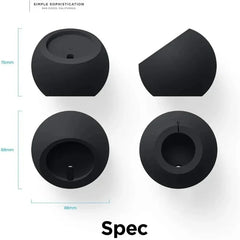 Magnetic Wireless Charging Desk Ball Shape Silicone Holder Stand for Magsafe iPhone 15 14 13 12 Pro Charger Dock Station