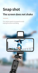 FGCLSY New Tripod for Smartphone Camera,Stand with Bluetooth shutter and light,Wireless Selfie Stick brackets with Phone Holder