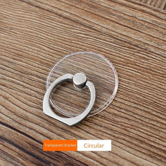 Universal Stent Mobile Phone Holder Stand Finger Ring Magnetic For Cute Cell Smart Phone Transparent Holder for iPhone Samsung