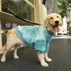 HOOPET 3XL-7XL Winter Thick Big Dog Clothes Lambs Wool Jacket for Medium Large Dogs Windproof Coat Pet Shop Pet Clothing