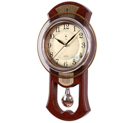Creative Pendulum Clock Modern Wall Clock Vintage Living Room Silent Retro 20 Inch Electronic Clock Relogio De Parede Decor SC47