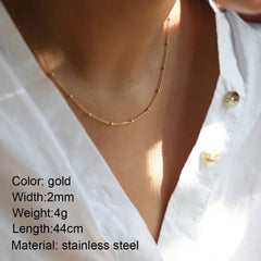 Y2K Boho Cross Our Lady Necklace for Women Golden Jesus Angel Choker Diy Pendant Stainless Steel Chain High Quality Jewelry