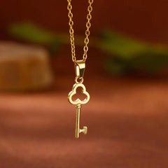 316L Stainless Steel Multilayer Heart Necklace Girls Goth Gold Color Clavicle Chain Charm Choker Jewelry Birthday Gift