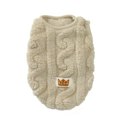 Cute Warm Cat Clothes Autumn Winter Fleece Sweater For Small Cats Dog Apparel Kitten Puppy Pullover Pet Sphynx Christmas Costume