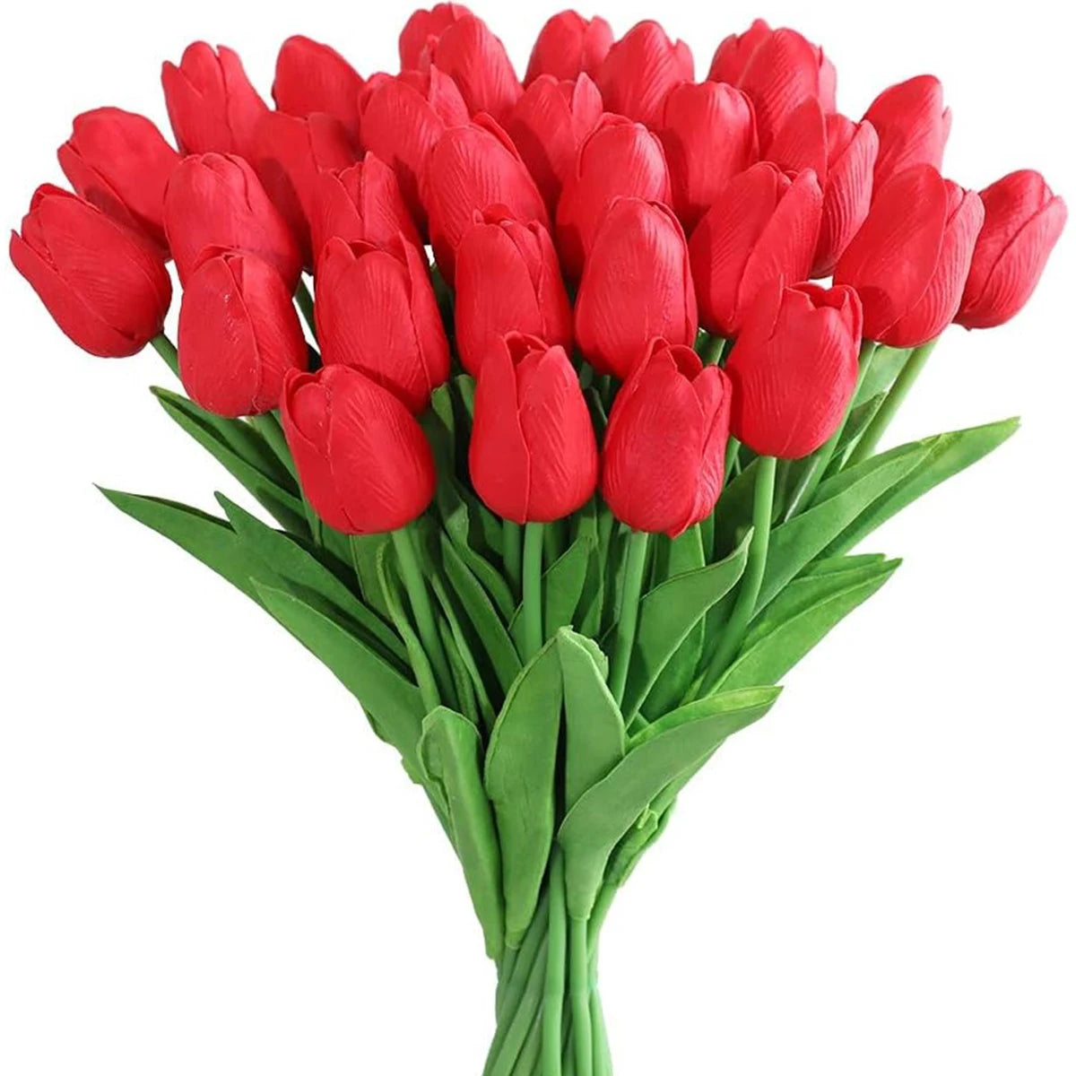 3/5PCS Artificial Flowers Real Touch Tulip Scrapbooking Vases Home Decor Wedding Garden Rose Arch Garland  Mother's Day Bouquets Home Decor, Plants & flowers