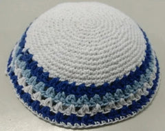 16/17cm HANDMADE KNITTED YARMULKE KIPPAH