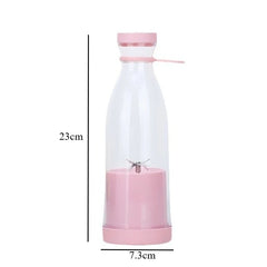 Electric Juicer Cup 6 Blades Blender Milkshake Machine USB Portable Fruit Milk Mixing Tool Mini Fresh Juice Blender Kitchen