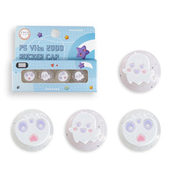 4pcs Silicone Soft Thumb Stick Grip Cap Joystick Cover For Sony PlayStation Psvita PS Vita PSV 1000 Fat/2000 Slim Protector Case
