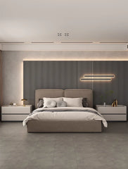 Italian Minimalist Bedside Table with Drawers Bedroom Furniture