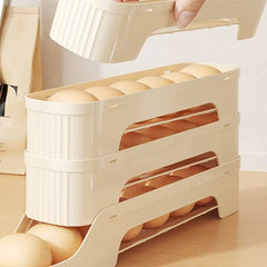 Automatic Rolling Egg Storage Organiser for Fridge – additional product image