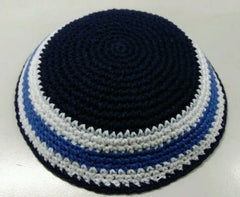 16/17cm HANDMADE KNITTED YARMULKE KIPPAH