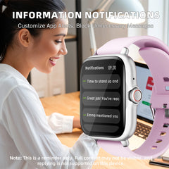 1.83'' Waterproof Smart Watch with Message Answer Call Sleep Monitoring Sports Pedometer Information Alerts For iPhone Android