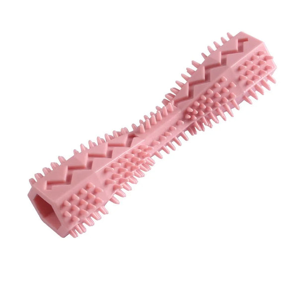 Dog Teething Toy Chew Stick Bite Resistant Fun Leak Proof Food Toy Pet Teether Cleaner Stick Pet Shop