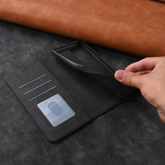 Leather Flip Wallet Case For Samsung Galaxy S26 S23 S22 S21 S20 FE S24 Plus S25 Ultra Book Case Cards Holder Funda Protect Cover