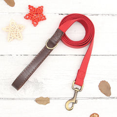 Personalized Dog Collar Leash PU Leather Dog Collars With Walking Lead Rope Free Custom Pet ID for Small Large Dogs Pug Pet Shop