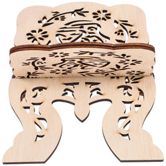 Wood Desktop Wooden Bible Book Stand Quran Display Reading Rack Stable Multifunctional Holder for Home Office Temple School Use