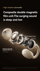 Sanag Z60S Ear Clip on OWS Earphones HiFi Sound Open Ear Earbud Audífonos Bluetooth Wireless Headphones Flash-sale Headsed