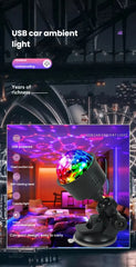 AITHEA Rotate  Multicolor USB Projector Light Night Light for Home Bedroom Party Decor Disco Light Kids Decoration Christmas