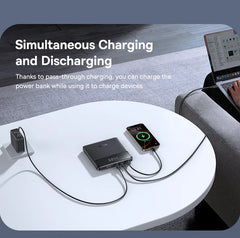 Baseus 100W Power Bank 20000mAh Capacity PD Fast Charging Battery Charger Powerbank For Laptops MacBook iPhone Samsung Xiaomi