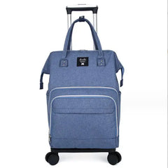Women hand Carry On hand luggage Trolley Bags Expansion Spinner Suitcase Bag Cabin Size 20" Women travel Trolley Bags On Wheels
