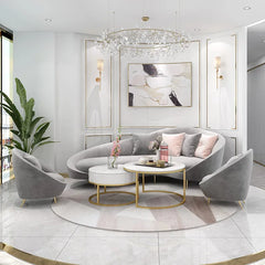 Luxury Living Room Sofa Minimalist Modern Relaxing Corner Sofa Armchair Bedroom Corner Sofa Modernos Para Sala Lounge Living Room Furniture
 Set