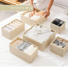 Foldable Polyester Underwear Organiser Set, 12 Pieces – additional product image