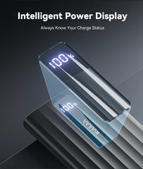 KUULAA Power Bank 10000mAh 22.5W PD Fast Charging Portable Charger External Battery For iPhone 17 16 15 Samsung Huawei Powerbank