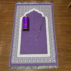 Prayer Mat Set Prayer Rug Islamic Muslim Travel Worship Blanket Outdoor Portable Muslim Pray Mat Ramadan Gifts