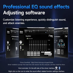 MCHOSE V9 Pro Headset with Microphone Three Mode Bluetooth Wireless Computer PC Gamer Headphones Accessories V9 Pro MCHOSE
