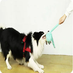 Pet plush octopus toy interactive sound anti-demolition home large and small dog boredom companion dog toy Pet Shop
