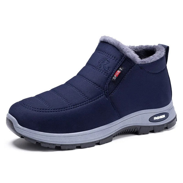 Waterproof Winter Boots for Women 2025 New Plush Snow Boots Women Ankle Boots Warm Black Couple Cotton Couples Platform Shoes