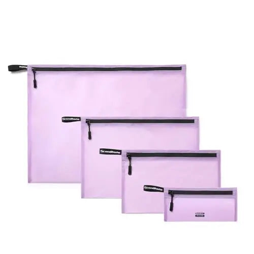 Ultralight Travel Packing Organizers Waterproof Nylon Zipper Pouch Luggage Suitcase Storage Bag for Clothes Cosmetics Toiletries