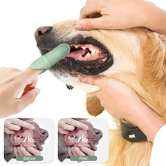 360° Silicone Dog Finger Toothbrush – Pet Dental Care Brush Pet Shop