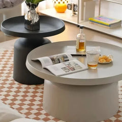 Hot Sale Nordic Coffee Table, Creative Round Living Room Table, High-end Light Luxury Side Desk, Modern Simple Living Room Furniture