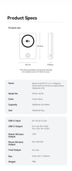 Baseus 27W Magnetic Power Bank 10000mAh 15W Wireless Charging External Battery For iPhone iWatch AirPods Samsung Xiaomi Poco