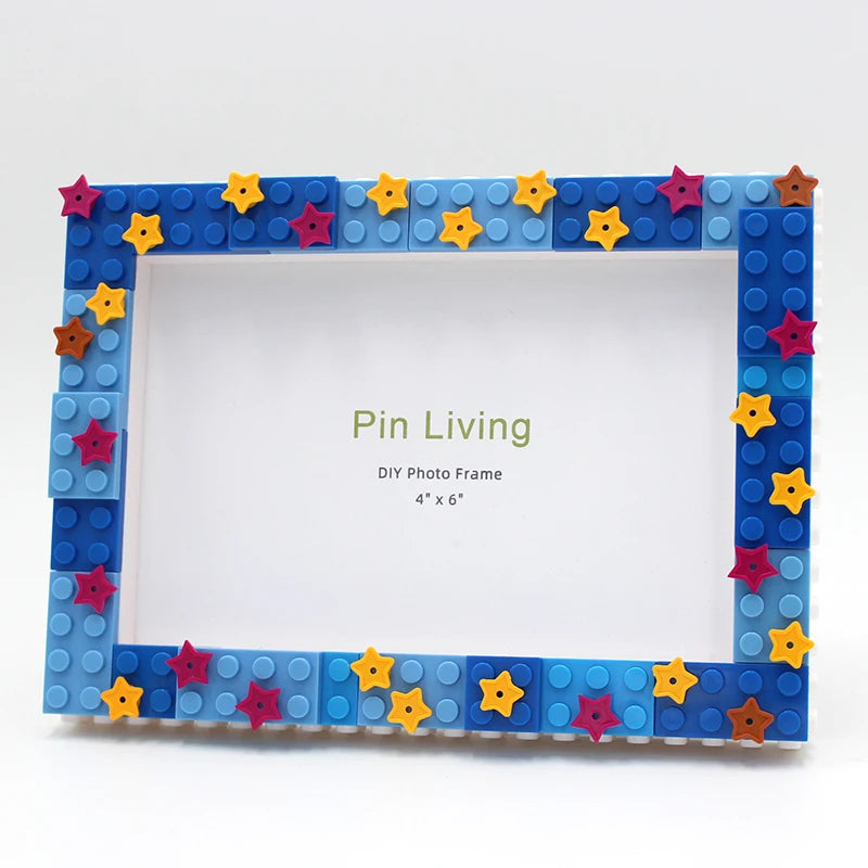 DIY Star Sky Photo Frame – Simple Color Block Decor Gift
