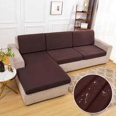 Waterproof Sofa Cushion Covers Non-slip Silky Sofa Seat Covers Furniture Protector Soft Stretch Sofa Cover For Living Room Hotel