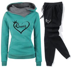 Women’s 2025 Casual Sports Tracksuit Long Sleeve Set