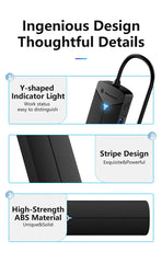 Yottamaster 5Gbps 4-in-1 USB3.0 Hub USB HUB Adapter Expansion Dock Ultra-Slim OTG Adapter Type C For PC iOS Computer Accessorie