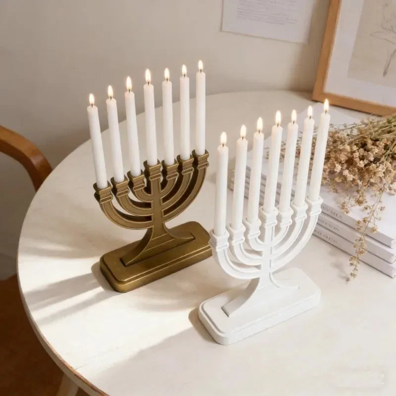 2026-7 Branch Candlestick Silicone Mold Plaster Candle Holder DIY Home Decoration Craft Mold