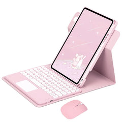 360 Rotation Keyboard Case for IPad 11 2025 A16 11 Inch Tablets Cover for IPad 11th Generation A16 Case A3355 A3356 A3354 Funda